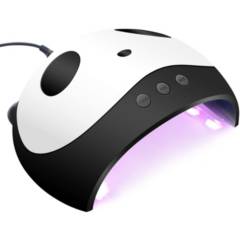 GENERICA - Lampara de Uñas LED UV 12 Leds Panda Usb