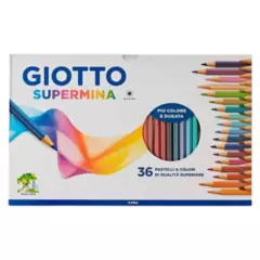 GIOTTO - Lápices Giotto Supermina 36 Colores