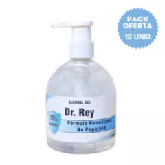 DR REY - Pack 12 unidades Alcohol Gel 500 ml Dr. Rey