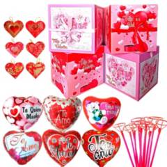GENERICO - Pack día del amor A6 con 48 productos para San Valentín