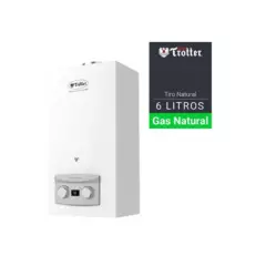 ALBIN TROTTER - Calefont gas natural 6 litros tiro natural