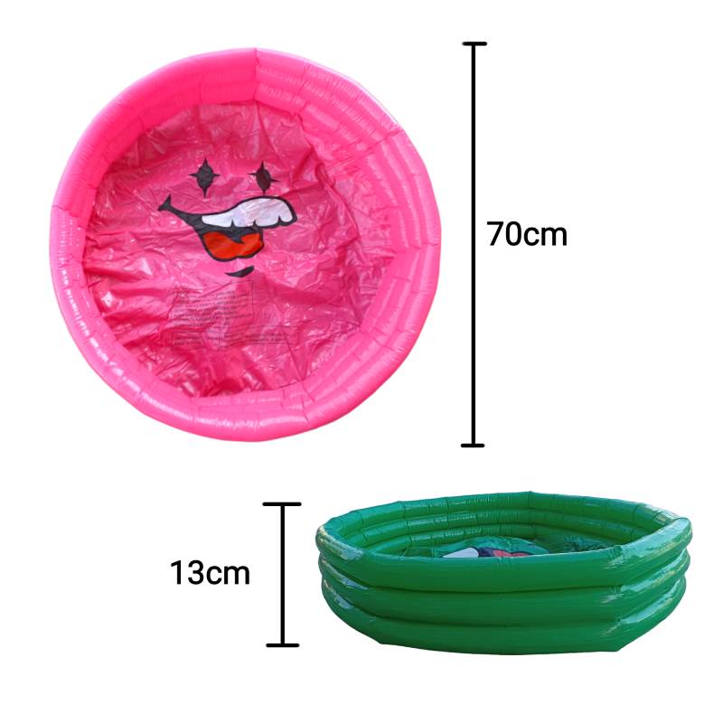 GENERICO Piscina Carita Redonda De 70cm Rosada Para Beb s