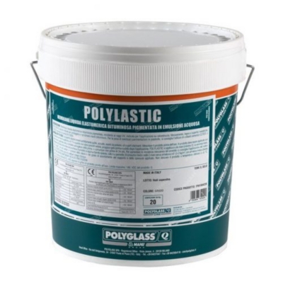 POLYGLASS Impermeabilizante Polylastic gris 20 kg | falabella.com