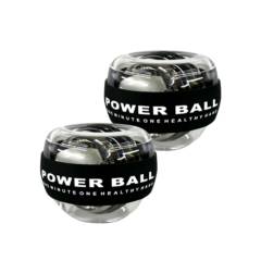 TROPIKA - Power Ball Led Pro - Pack Doble - Ejercitador Giroscópio