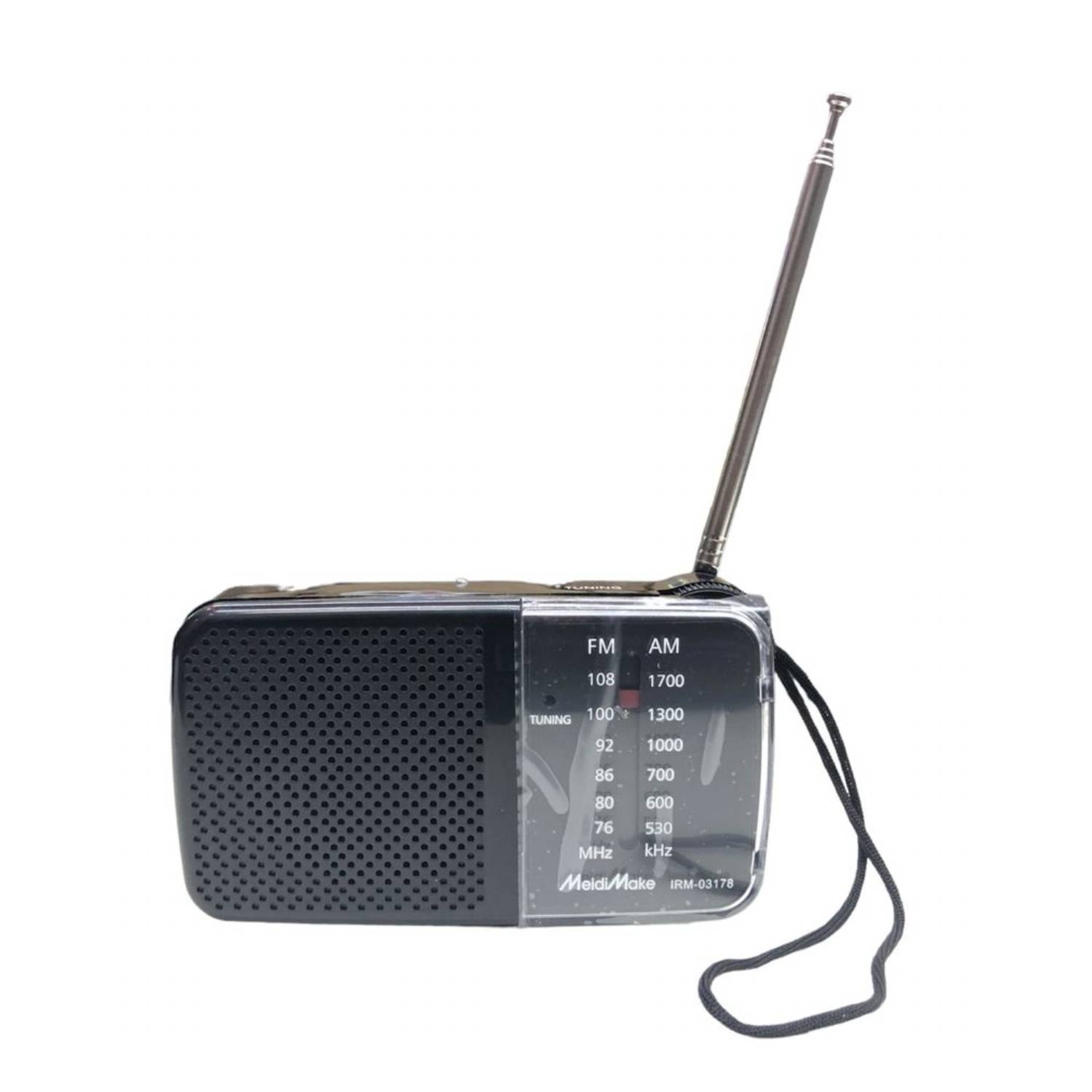 GENERICO Radio A Pilas Fmam Portable De Bolsillo