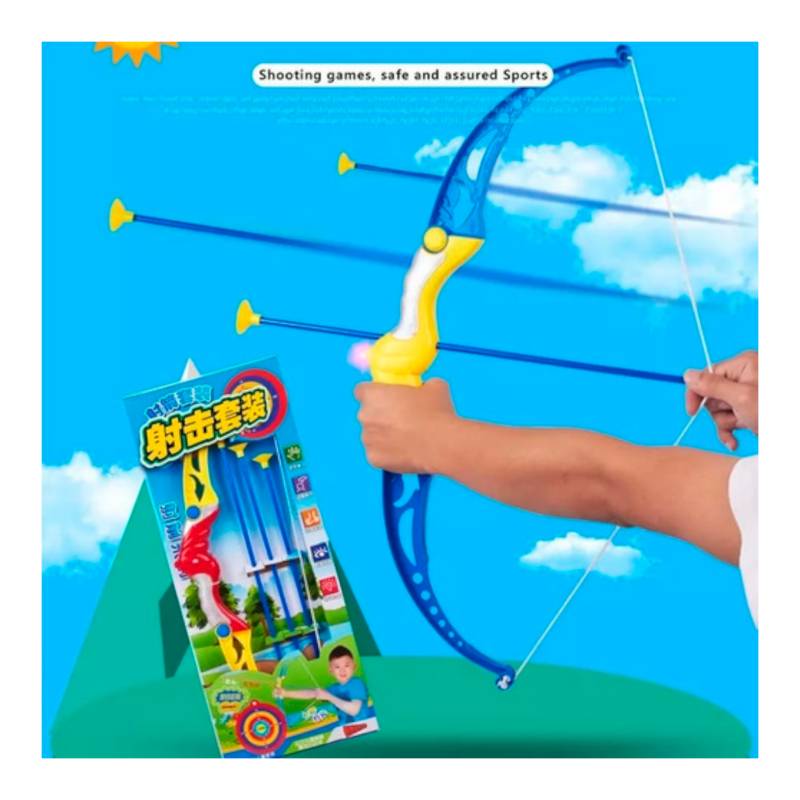 Kit Juego De Arco Y Flecha Para Niños