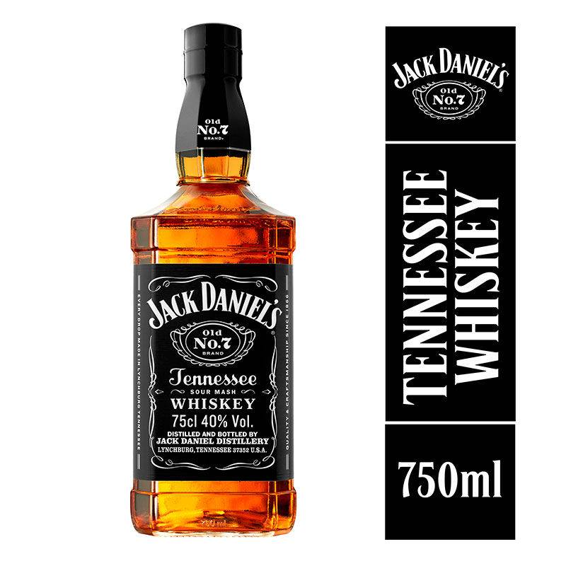 JACK DANIELS - Whisky Jack Daniels n°7 750ml