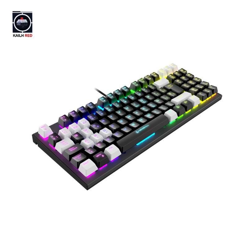 NEWSKILL Teclado Gamer Chronos TKL Negro Switch Outemu Red