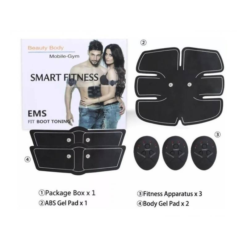 Ripley - SMART FITNES 3 EN 1, ELECTRO ESTIMULADOR MUSCULAR