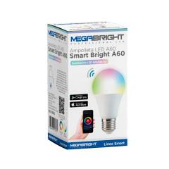 MEGABRIGHT - ampolleta led smart 10w e27 megabright