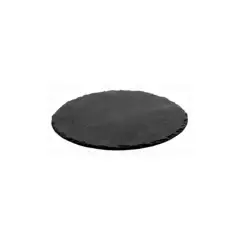 SUNNEX - Tabla Piedra Pizarra Redonda De Presentación 35 Cm SUNNEX