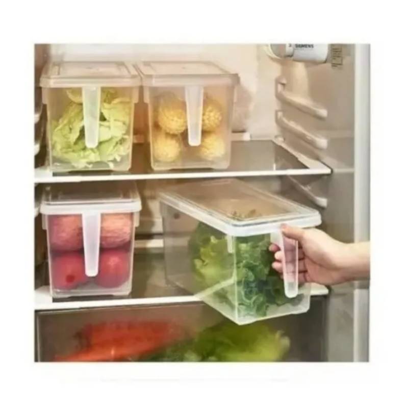 Organizadores Para Refrigerador Lo Necesito Set 4 piezas Transparentes