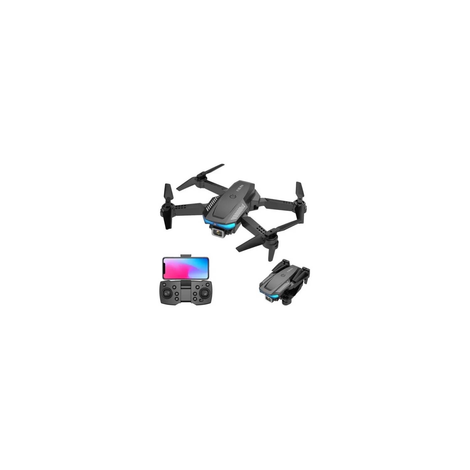 GENERICO Mini Dron a control remoto Con Cámara 4k