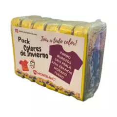 ANILINAS MONTBLANC - Anilinas Pack Colores de Invierno Montblanc Cajita Dorada