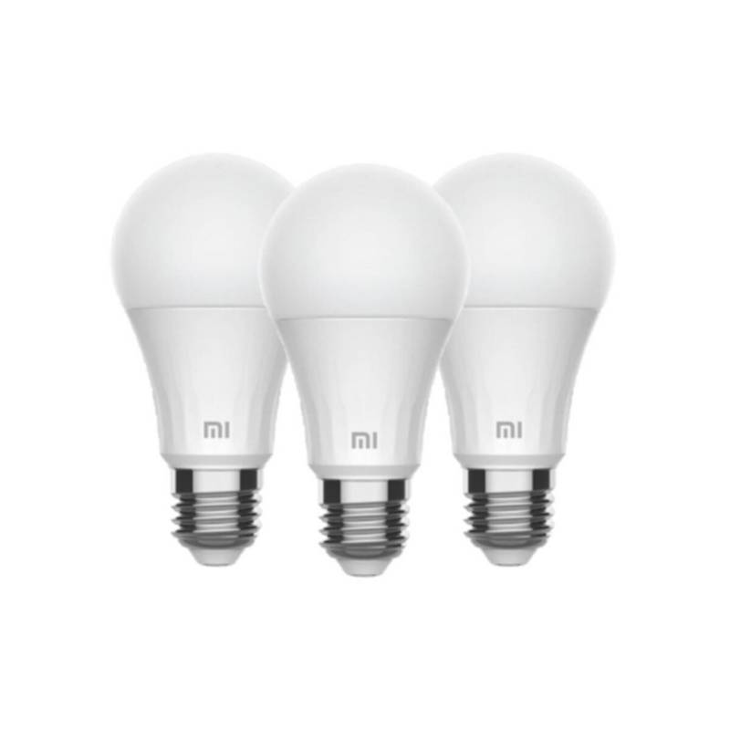 XIAOMI - Ampolleta Pack Mi Smart LED Bulb Warm White (3-Pack)