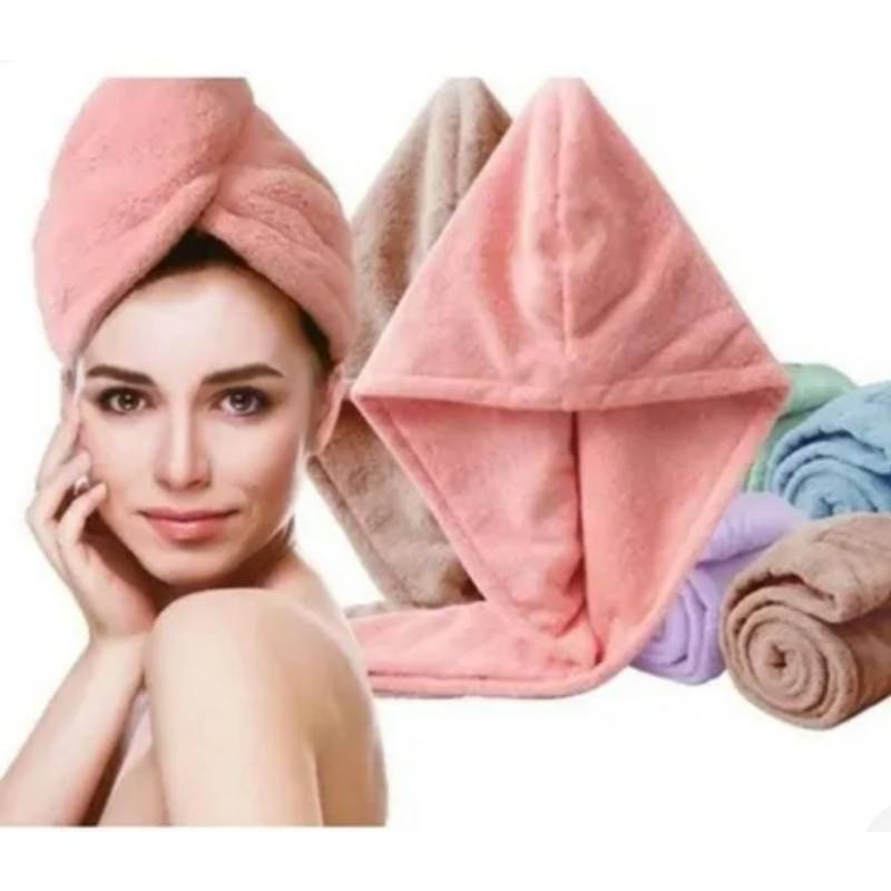 Pack x2 toalla microfibra pelo toalla turbante toalla de pelo