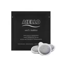 AIELLO - Café Aiello Italiano 100% Arábica 150 Pods E.S.E.