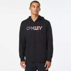 OAKLEY - Polerón Oakley Teddy Full Zip Hombre Black/American Flag