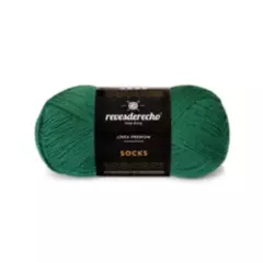 REVESDERECHO - Socks Lana para Calcetines 50 grs Forest Green (006)