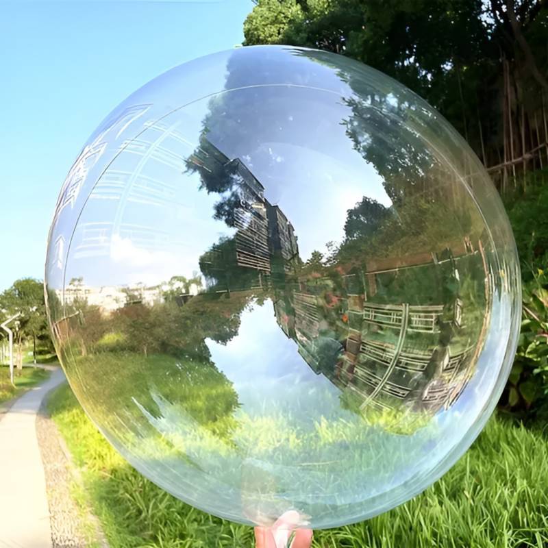 Globo burbuja  Globos burbuja, Decoracion con globos transparentes, Globos  transparentes