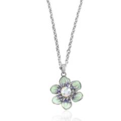 VELARDI - Collar con Cristal Eternal Flower Bloom