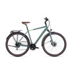 CUBE - Bicicleta Touring Green Sharpgreen Cube Talla L