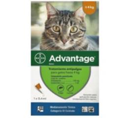 ELANCO - Advantage® - Pipeta Antipulga para Gatos hasta 4kg