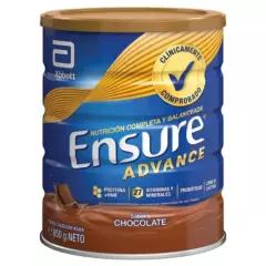 ENSURE - ENSURE ADVANCE CHOCOLATE - 850 grs
