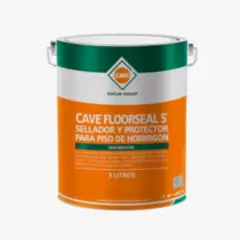 CAVE - Cave Floorseal S - SELLADOR PROTECTOR PARA PISOS DE HORMIGÓN, 3 Lt