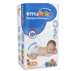 EMUBABY - Pañales Emubaby Premium - Talla P (p) - 42 Uds.