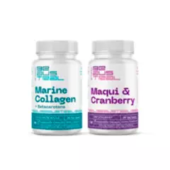 FULL COLAGENO - Colágeno Betacaroteno + Maqui + Cranberry Suplemento 2 Frascos 60 caps