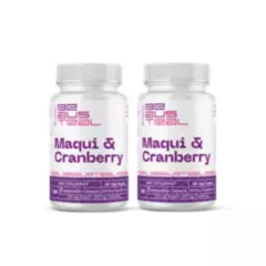 FULL COLAGENO - Maqui Cranberry Suplemento Vegano 2 frascos 60 Cápsulas