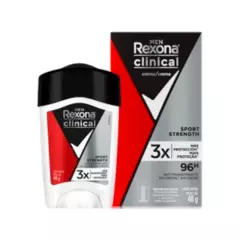 REXONA - Desodorante en Crema Rexona Clinical Men Sport Strength REXONA
