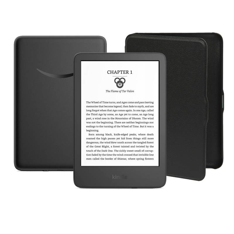 E-reader All-new Kindle 2022 16GB Negro + Funda Color Negro