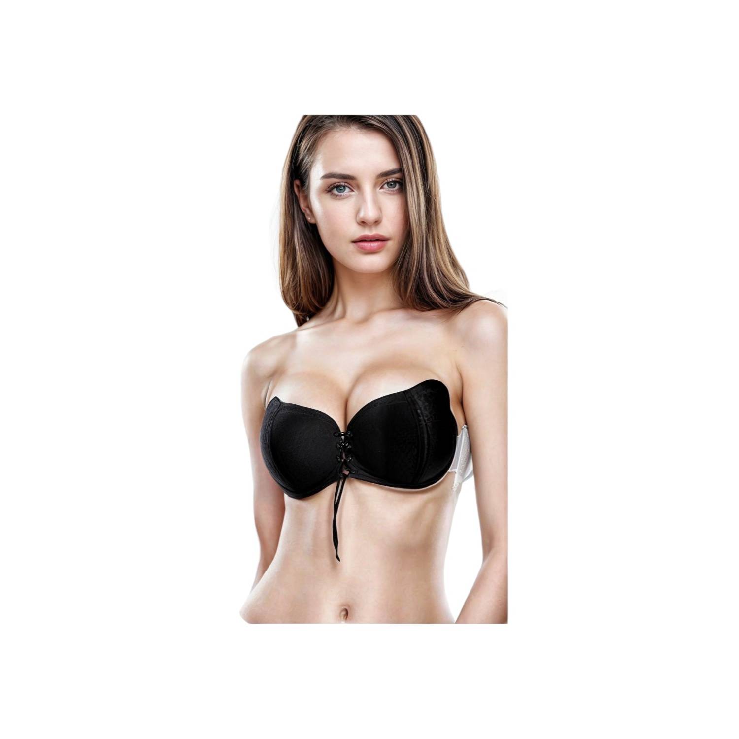 LOLO Brasier Mujer Brasieres Silicona Strapless Brasier Invisible Adherible  Push Up ¡Paquete x2! (B) : : Ropa, Zapatos y Accesorios