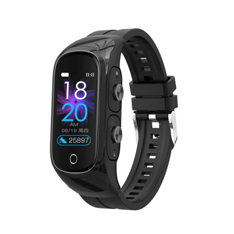 GENERICO - Reloj Inteligente Smartwatch Bluetooth con Auriculares N8