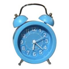 GENERICO - Reloj Despertador Plástico Colores