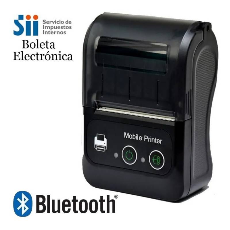 Generico Mini Impresora Térmica Bluetooth Portátil 58mm 0194