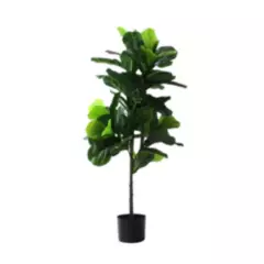 HOME GARDEN CHILE - Planta Artificial Ficus Lyrata 120 cm