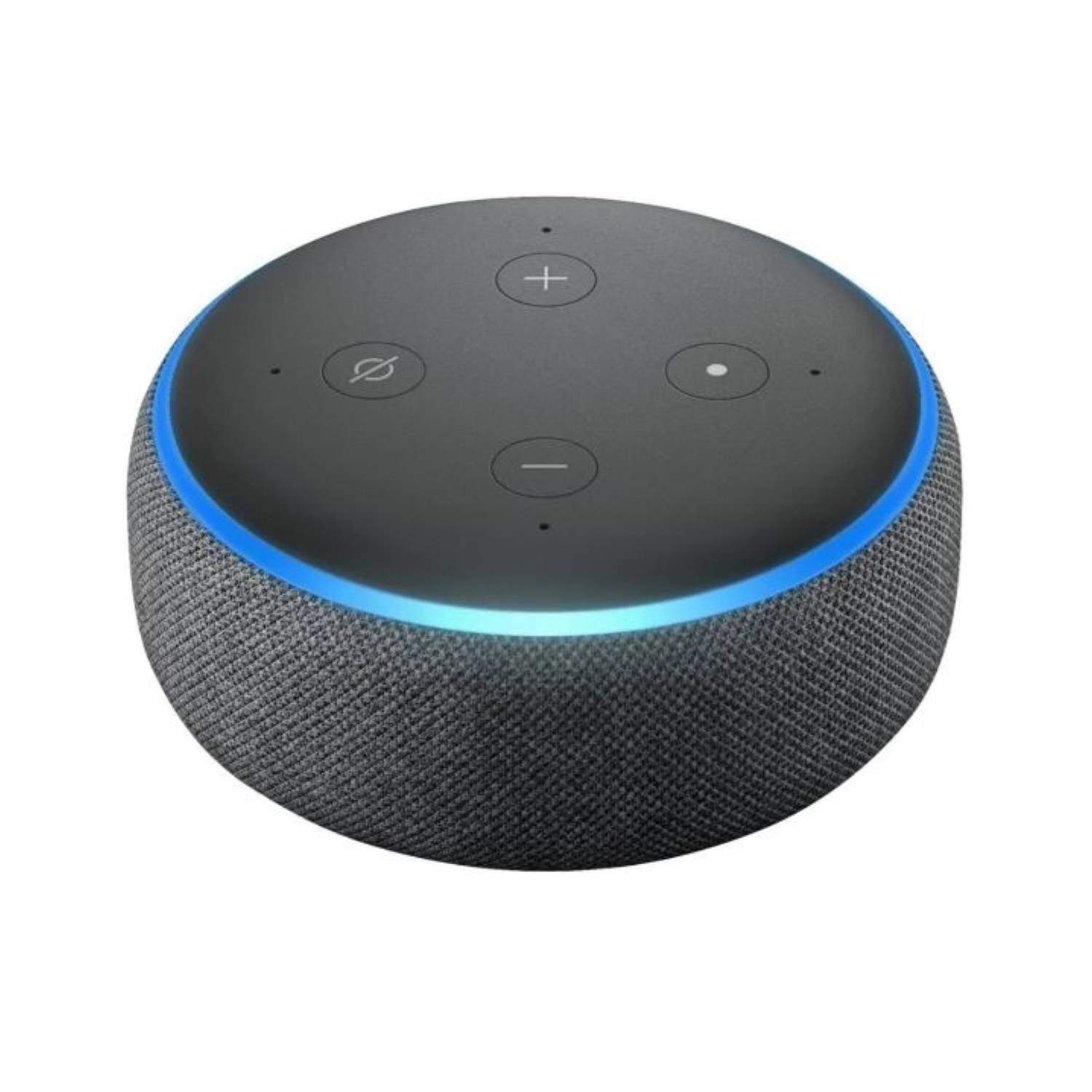 Echo Dot 3rd con asistente virtual Alexa carbón 110V240V  Negro