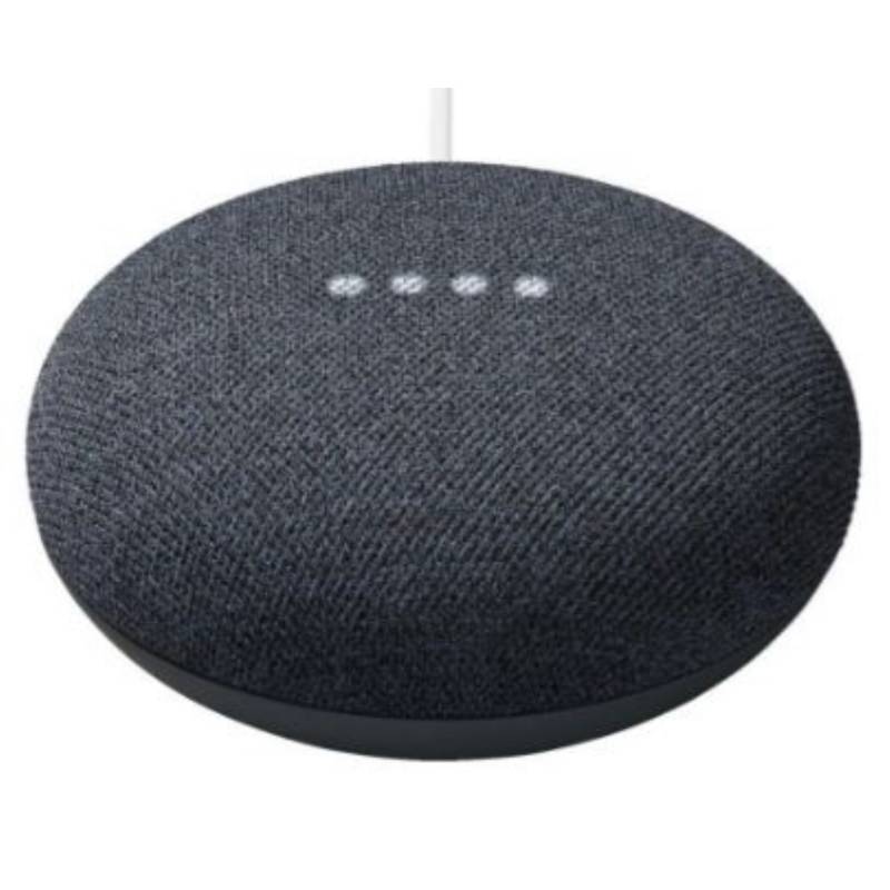 GOOGLE - Google Nest Mini 2nd asistente virtual Google Assistant chalk Negro