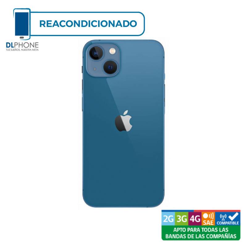 Apple iPhone 13, 128GB, Azul - (Reacondicionado) 