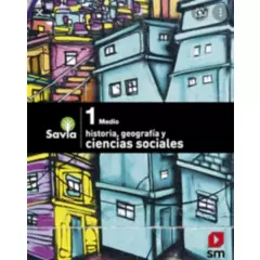 TOP10BOOKS - CIENCIAS SOCIALES 1 MEDIO- SAVIA. Editorial: Ediciones SM