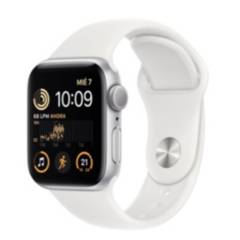 APPLE - Apple Watch SE GPS 40 mm Correa deportiva blanco