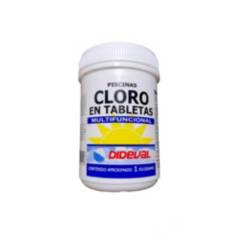 TRIPLE C - Cloro en tabletas para piscinas 1kg Triple acción