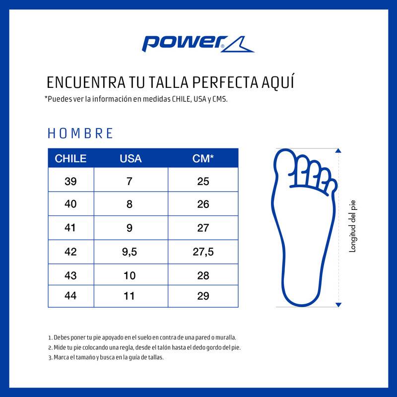 POWER ZAPATILLA BABY FOOTBALL HOMBRE POWER SHIELD FORWARD NEGRO