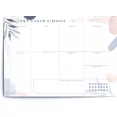 GENERICO - Calendario Planificador Semanal Planner Elena 28x22cm