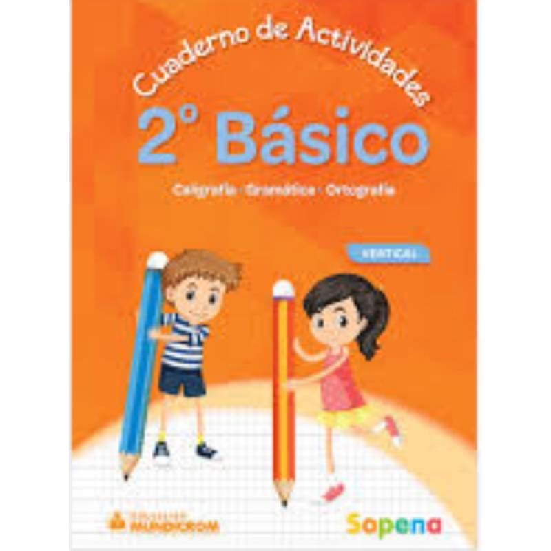 Top10books Cuaderno De Actividades 2 BÁsico Vertical Editorial Sopena