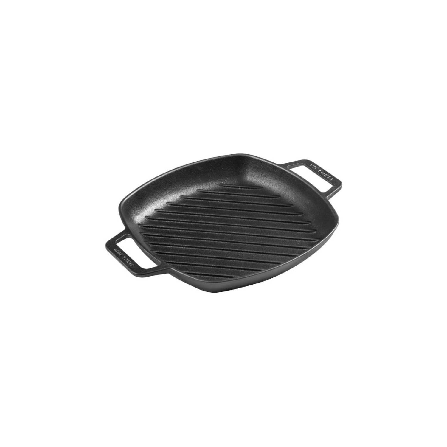 Sartén grill para inducción de hierro fundido 25cm / 2L Victoria