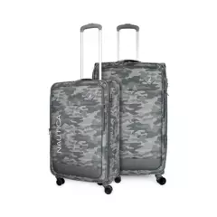 NAUTICA - Pack 2 maletas de tela M+L Barham gris Nautica NAUTICA